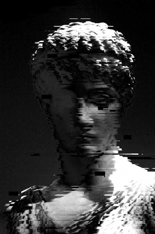 Abstract digital landscape representing the beginning of our AI journey